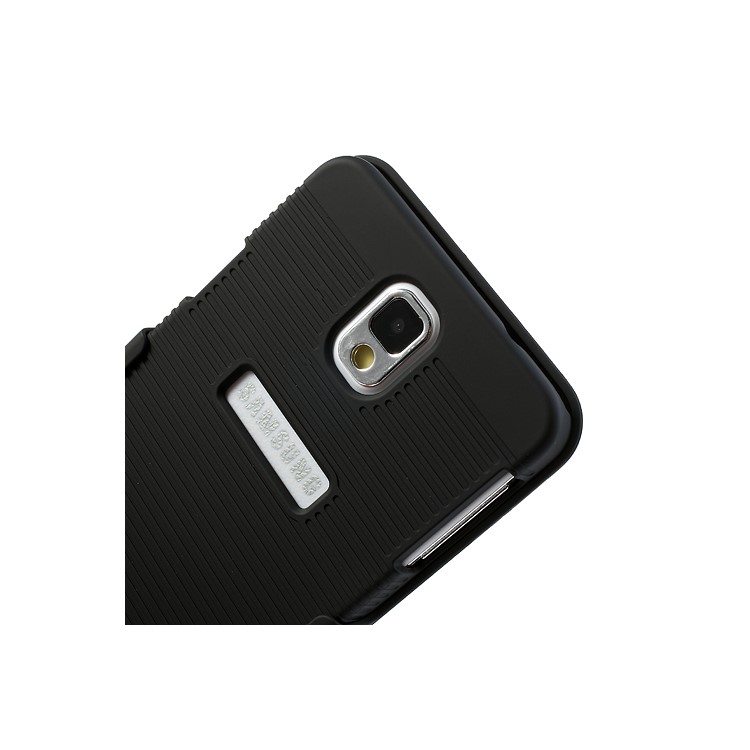 Swivel Belt Clip for Samsung Galaxy Note 3 N9000 Rubberized Slide Case Holster Stand-4