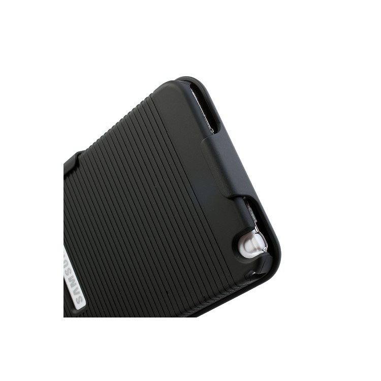 Swivel Belt Clip for Samsung Galaxy Note 3 N9000 Rubberized Slide Case Holster Stand-5