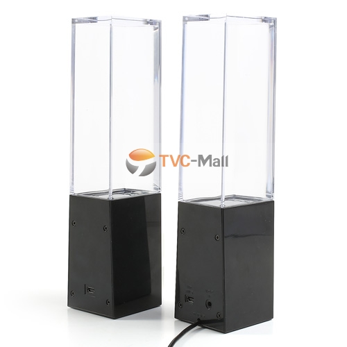 Innovative Water Dancing Speaker for iPhone iPad iPod Mac PC MP3 MP4 - Black