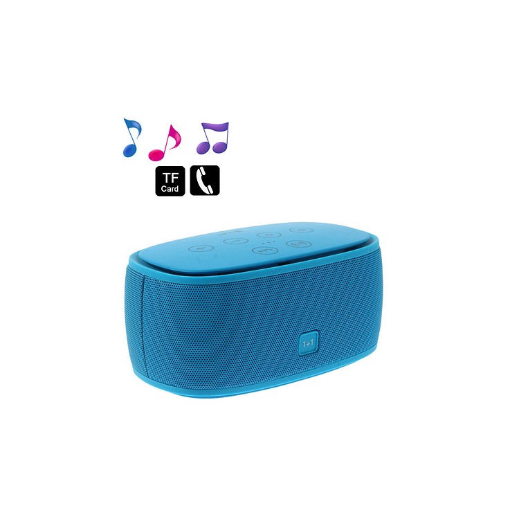 

Умная Музыка 1 + 1 NFC Bluetooth Speaker 3D Эффект Объемного Звучания - Синий, iPhone 5