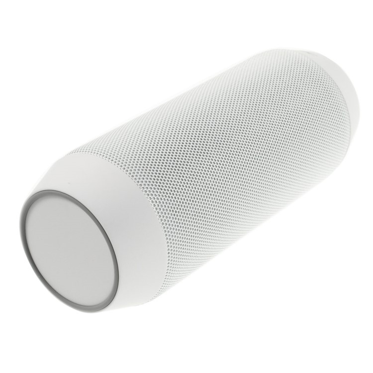 White AEC BQ-615 Portable Multi-function Bluetooth Speaker with MIC Support FM / TF Card / AUX-input-2