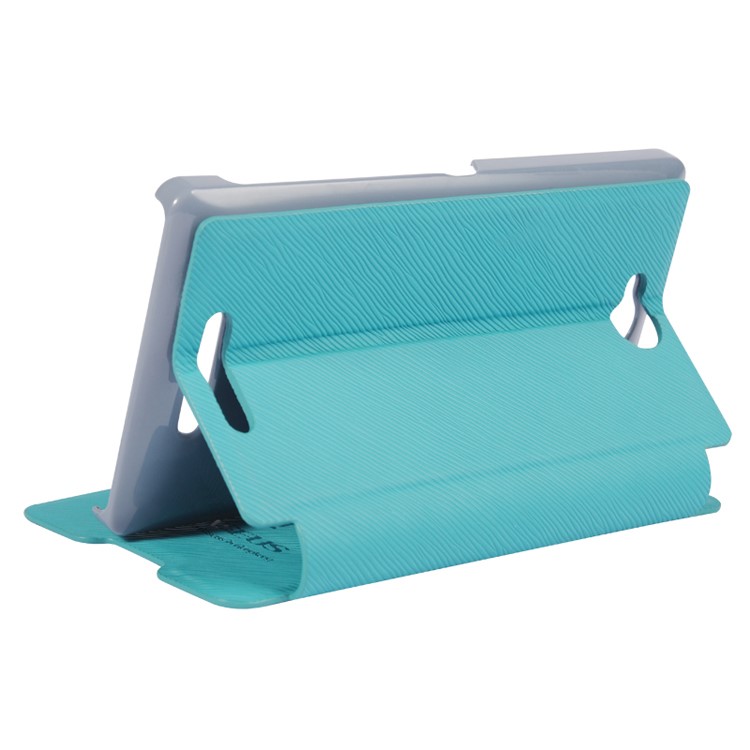 blue baseus faith series stand leather wallet cover blue baseus faith series stand leather wallet cover