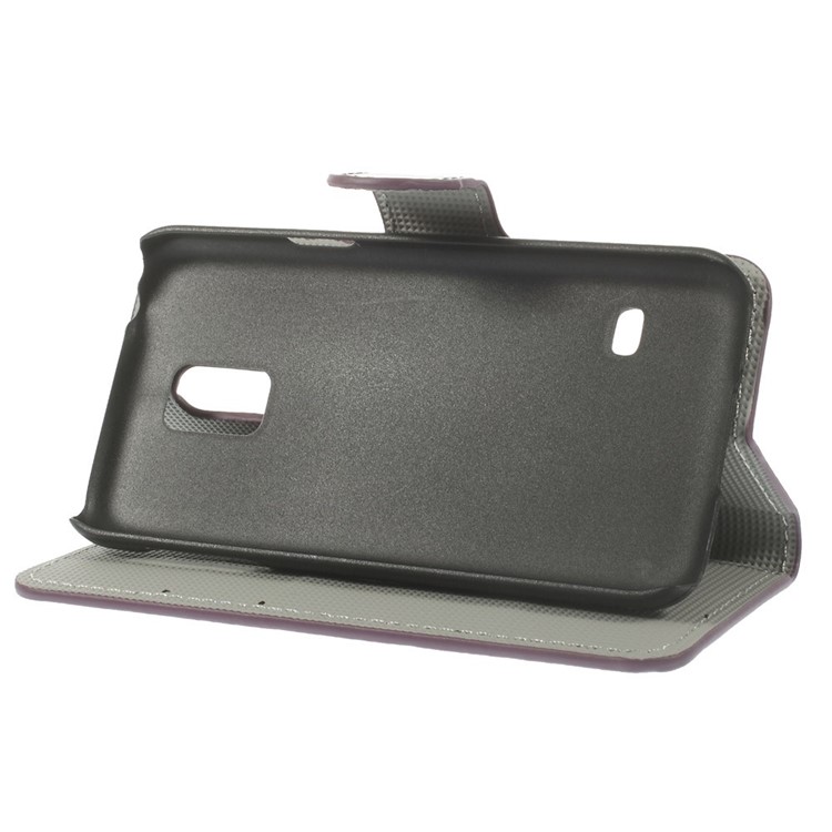 Meteor Shower Wallet Leather Magnetic Cover w/ Stand for Samsung Galaxy S5 mini SM-G800-4