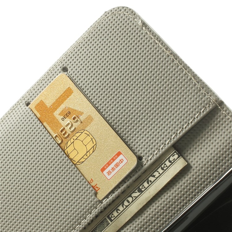 For Samsung Galaxy S5 mini SM-G800 Wallet Leather Cover w/ Stand - Sleeping Owl-6
