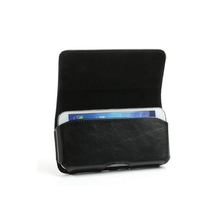 Horizontal Belt Clip Leather Holster Pouch Case for Samsung Galaxy Mega 5.8 I9150 I9152-7