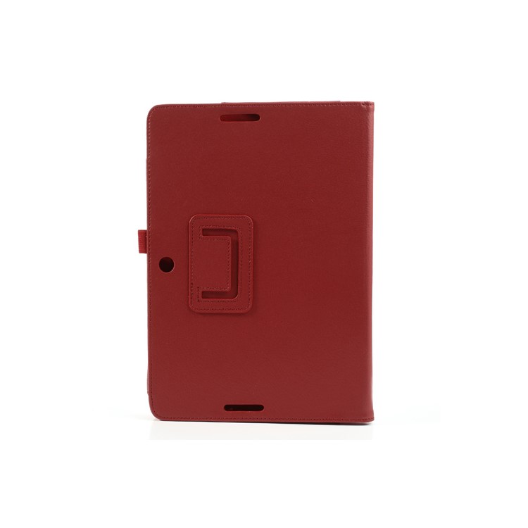 Red PU Leather Stand Cover for ASUS ME102A MeMO Pad 10