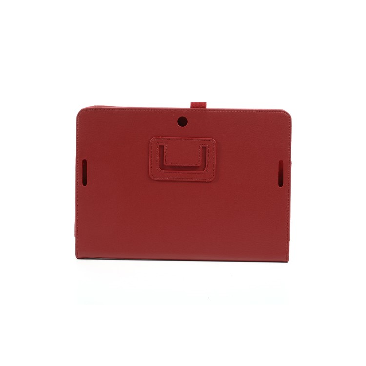 Red PU Leather Stand Cover for ASUS ME102A MeMO Pad 10