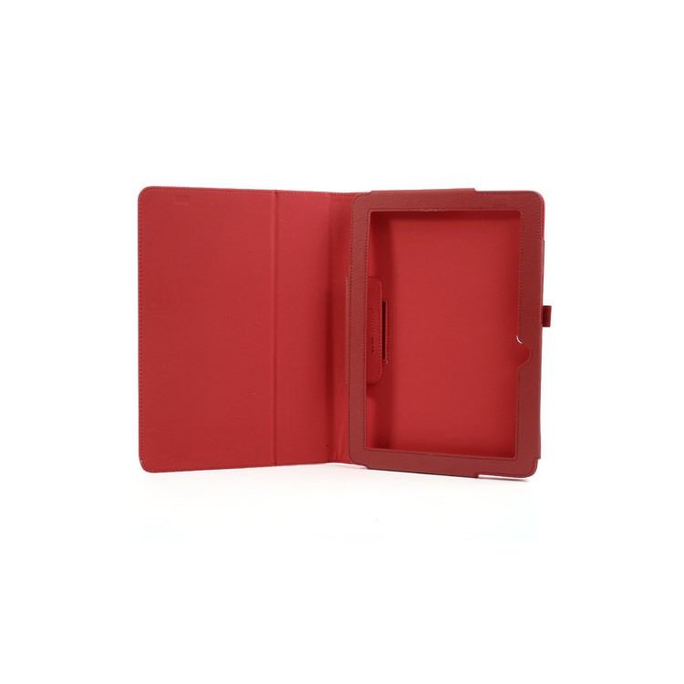 Red PU Leather Stand Cover for ASUS ME102A MeMO Pad 10