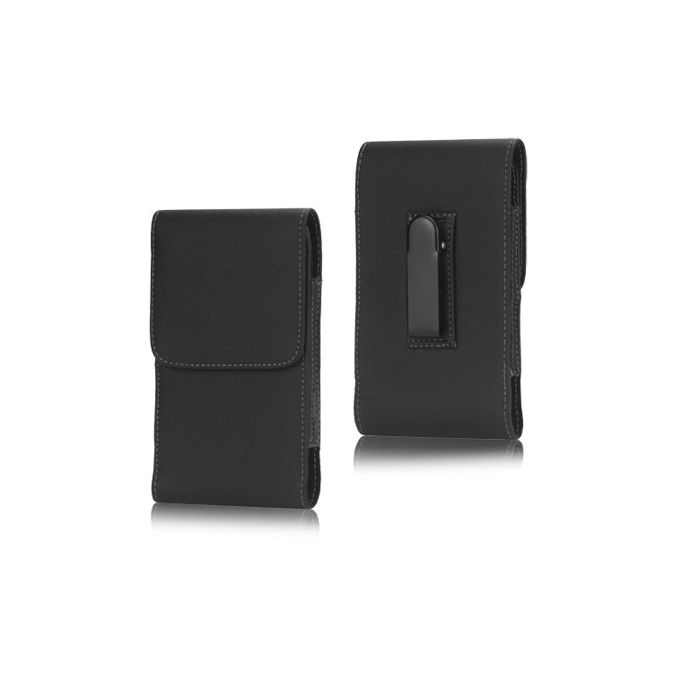 Vertical Samsung Galaxy Note 2 / II N7100 Leather Pouch Holster Case with Belt Clip-1
