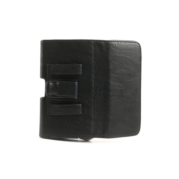 Horizontal Thick Leather Holster for Samsung Galaxy Note 3 N9005 w/ Belt Clip-2