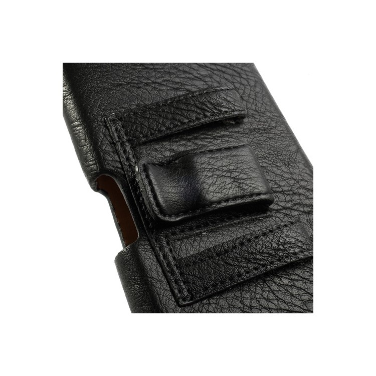 Horizontal Thick Leather Holster for Samsung Galaxy Note 3 N9005 w/ Belt Clip-5