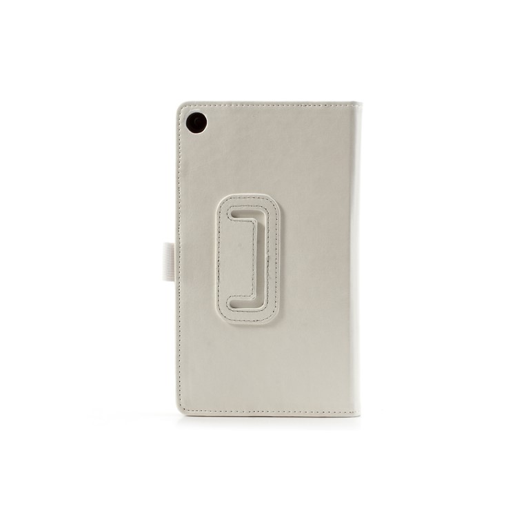 White for Asus Google Nexus 7 (2013) II 2nd Generation Crazy Horse Leather Stand Case-3