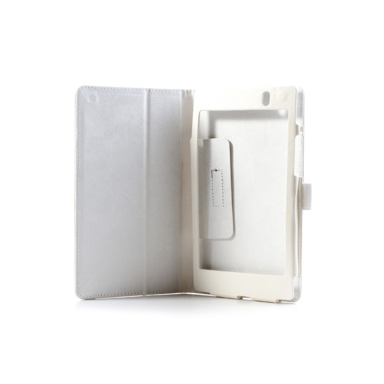 White for Asus Google Nexus 7 (2013) II 2nd Generation Crazy Horse Leather Stand Case-6
