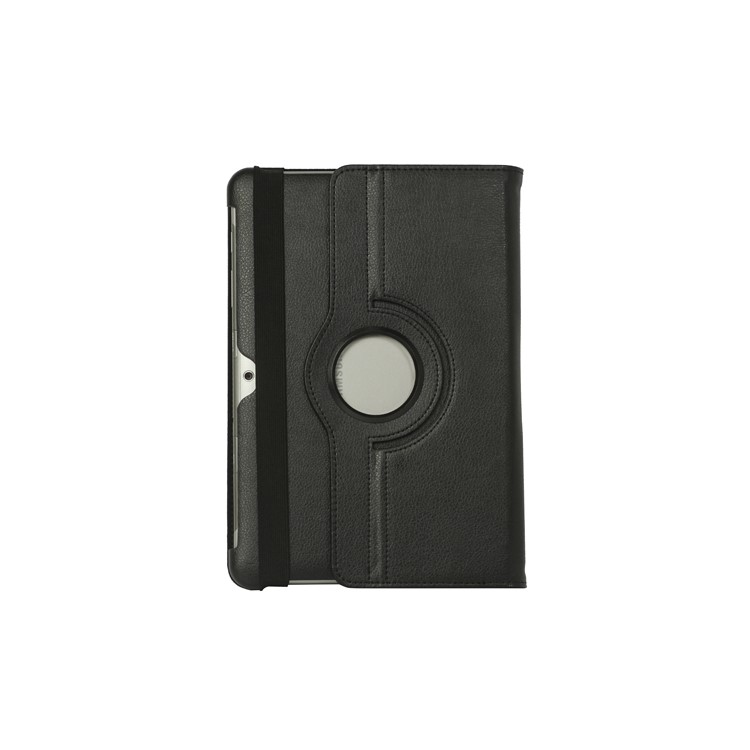 360 Degree Rotary Leather Case for Samsung Galaxy Tab 2 10.1 P5100 P5110 - Black-3