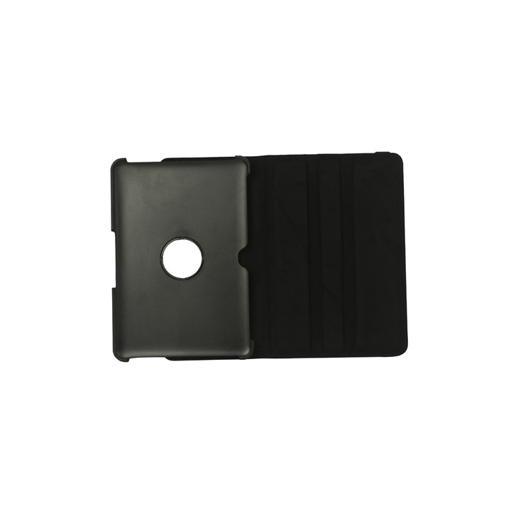 Funda De Cuero Giratorio De 360 ​​grados Para Samsung Galaxy Tab 2 10.1 P5100 P5110 P7510 - Negro-5