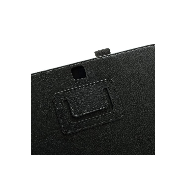 Black Litchi Leather Stand Case for Samsung Galaxy Tab 3 10.1 P5200 P5210-6
