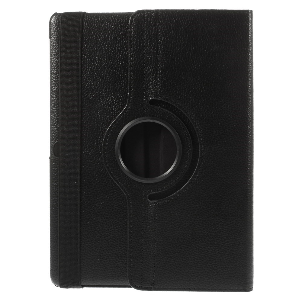 Rotary Stand Litchi Grain Leather Cover for Samsung Galaxy Tab S 10.5-inch SM-T800 - Black-3