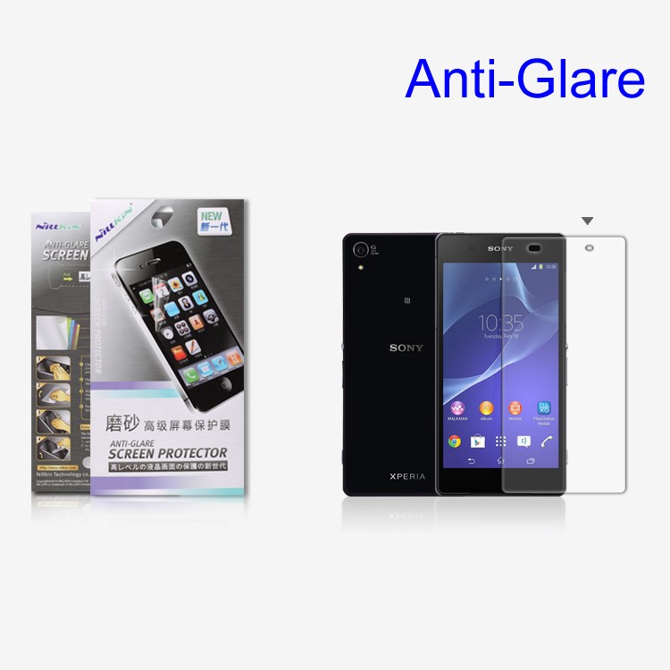 Nillkin Anti-Glare Scratch-resistant Screen Cover Film for Sony Xperia Z2 D6502 D6503 D6543
