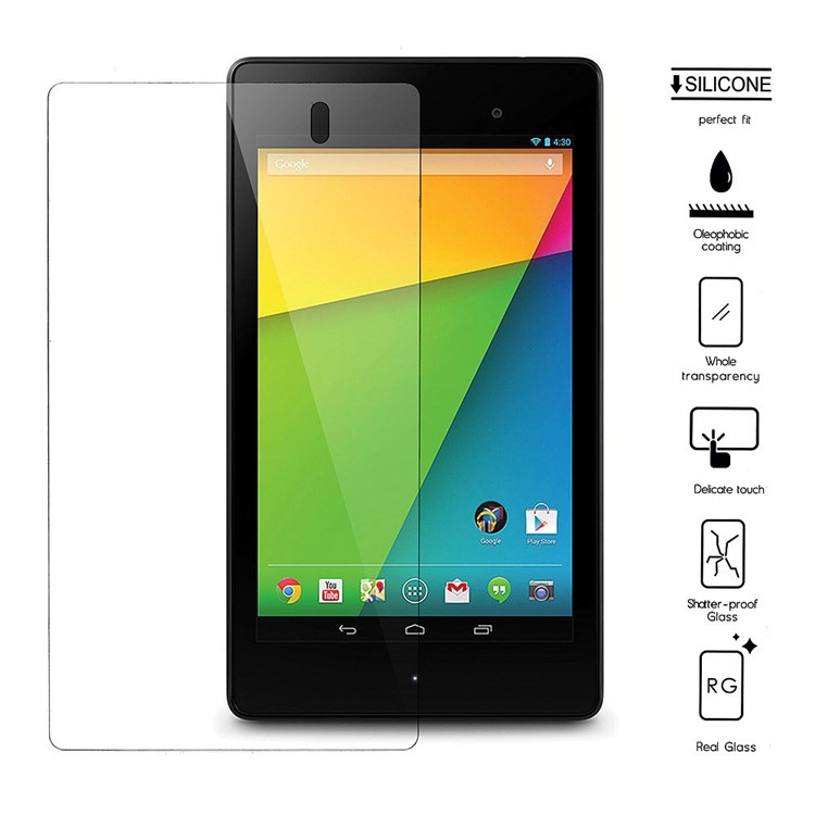Premium 0.3mm Tempered Glass Screen Guard Film for ASUS Google Nexus 7 2 II (Straight Edge)-1