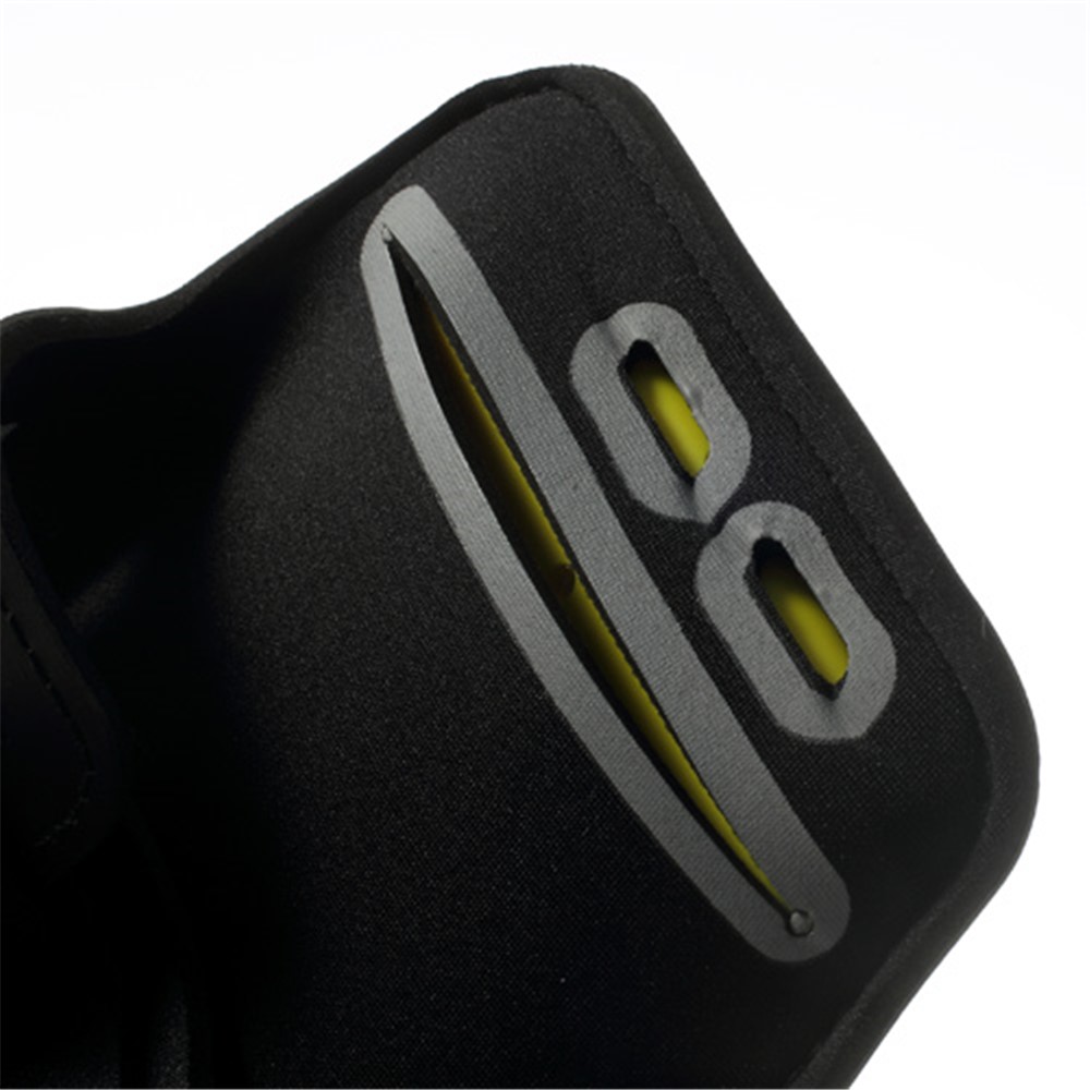 Black Sports Gym Workout Running Armband Case for Nokia Lumia 1520-3