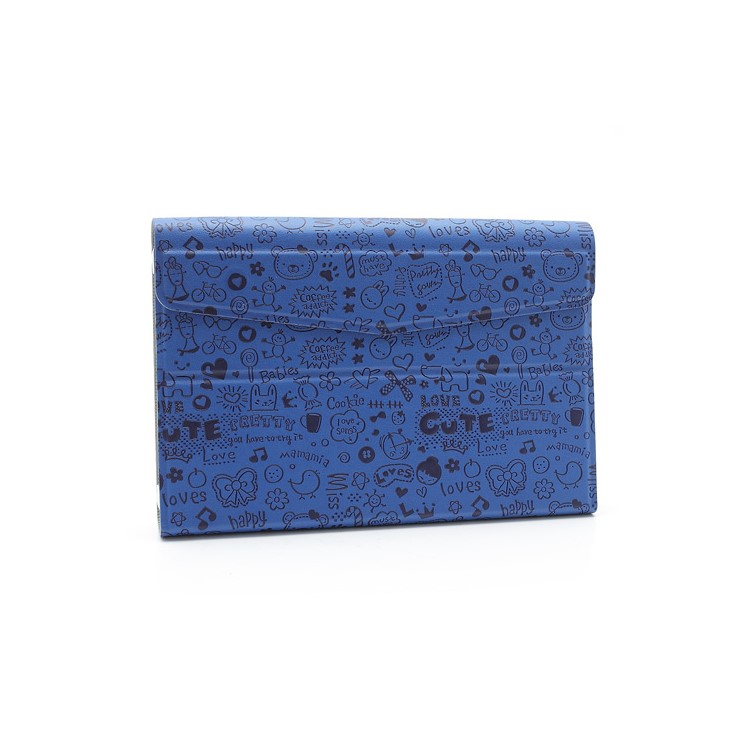 Blue Cute Cartoon 7-inch Tablet PC Magnetic Leather Case Stand Holder-4