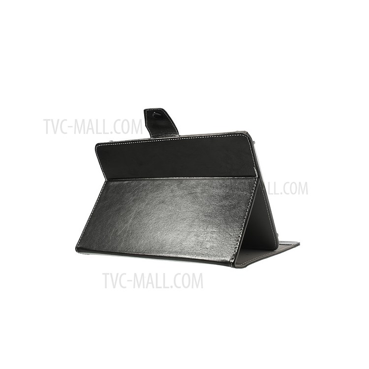 Universal Crazy Horse Leather Stand Cover for iPad Air / Sony Xperia Tablet Z 10-inch Tablet PC - Black-5