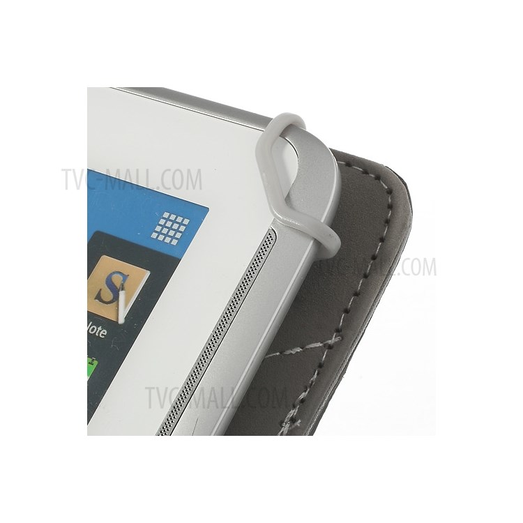 Universal Crazy Horse Leather Stand Cover for iPad Air / Sony Xperia Tablet Z 10-inch Tablet PC - Black-9