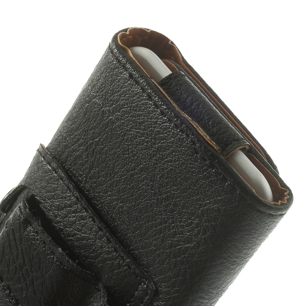 étui horizontal de pochette d'étui en cuir en cuir pour iphone 7/8 / se (2020) / se (2022) / 6/6s 4,7 pouces samsung s4 / s3, taille: 140 x 72 x 17 mm