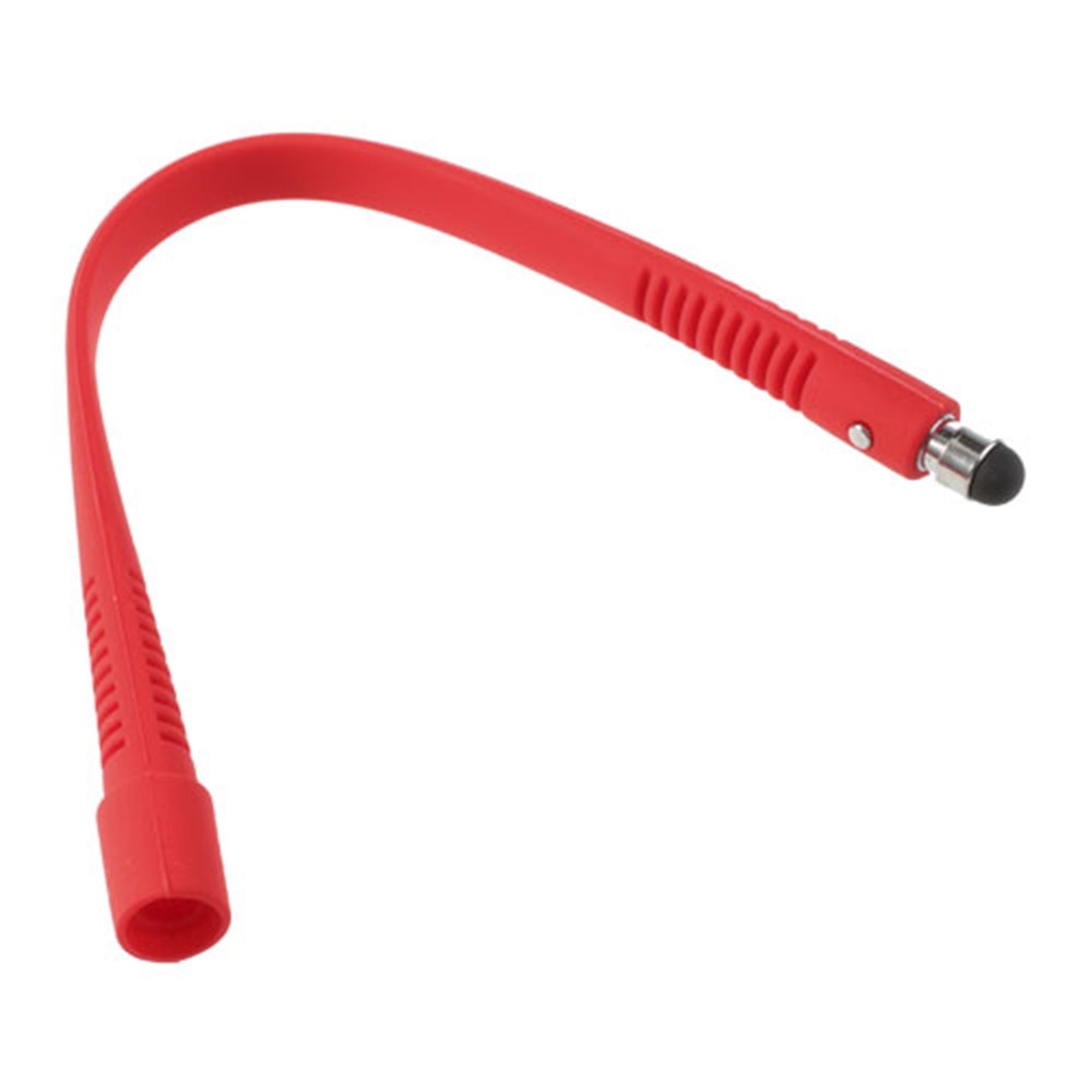 Capacitive Touch Screen Pen Silicone Wrist Bracelet for iPhone iPad iPod Samsung LG - Red