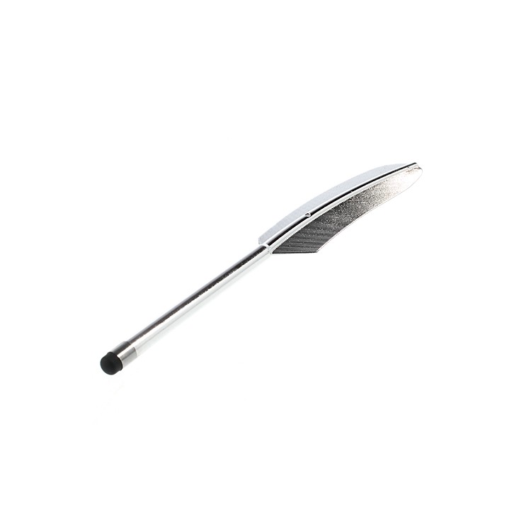 Silver Retro Quill Style Feather Capacitive Screen Stylus Touch Pen for iPhone iPad Samsung Sony Nokia-2