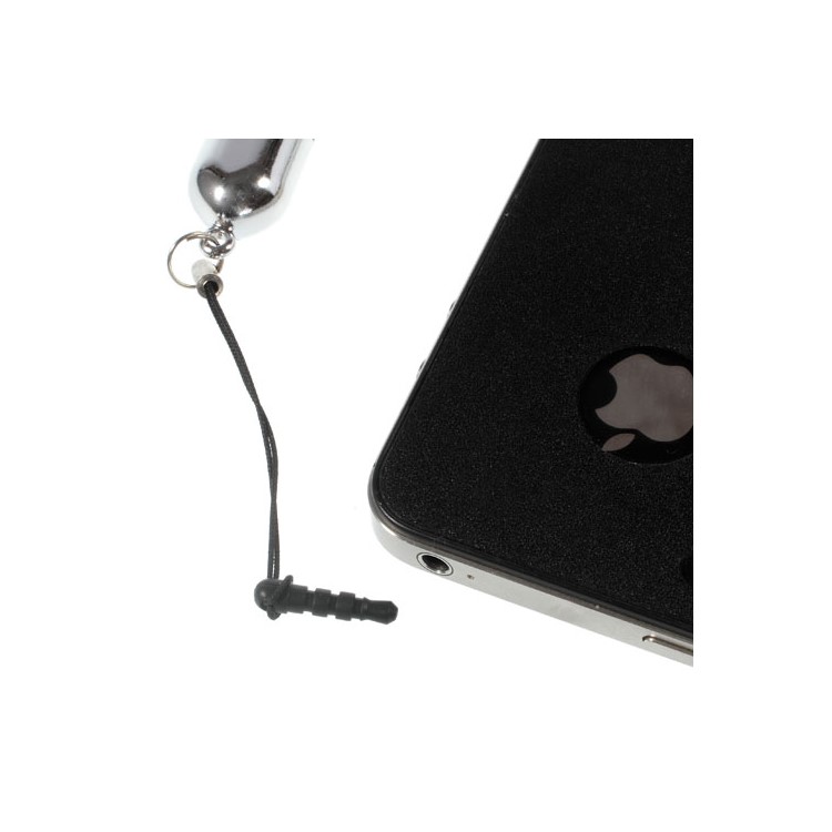 Short Stick Shaped Capacitive Touch Screen Stylus & Ballpoint Pen & Anti-dust Plug - Purple-6