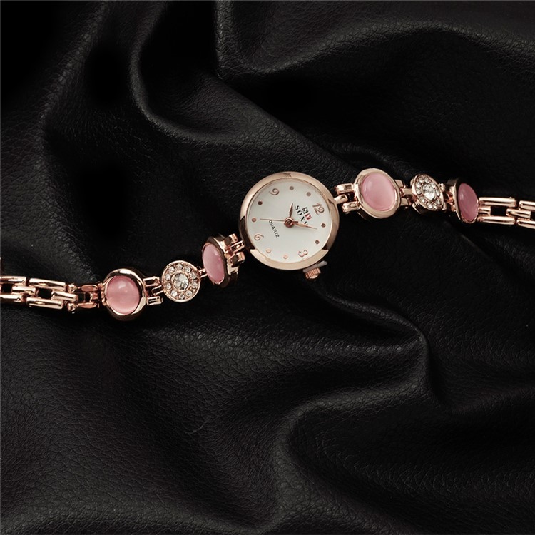 Fashion Collocation Alloy Quartz Chain Band Watch (WH0098-Z) for Women - Rose Gold-6