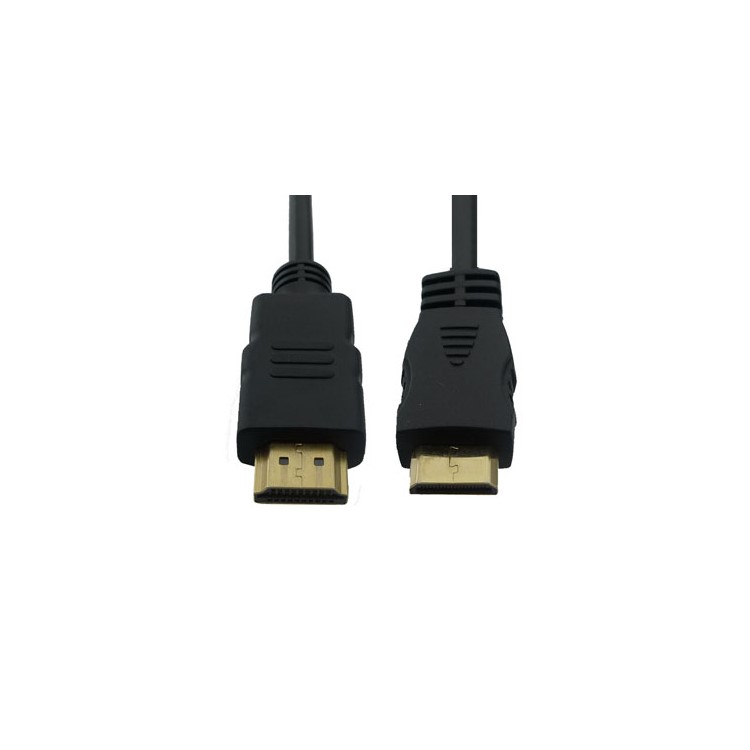 Mini HDMI Male to HDMI Male Gold Cable(1.8M)-1
