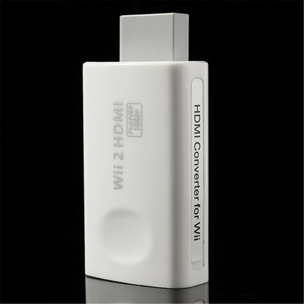 Wii to HDMI 3.5mm Audio Full HD 720P 1080P Converter Adapter for Wii Game-2