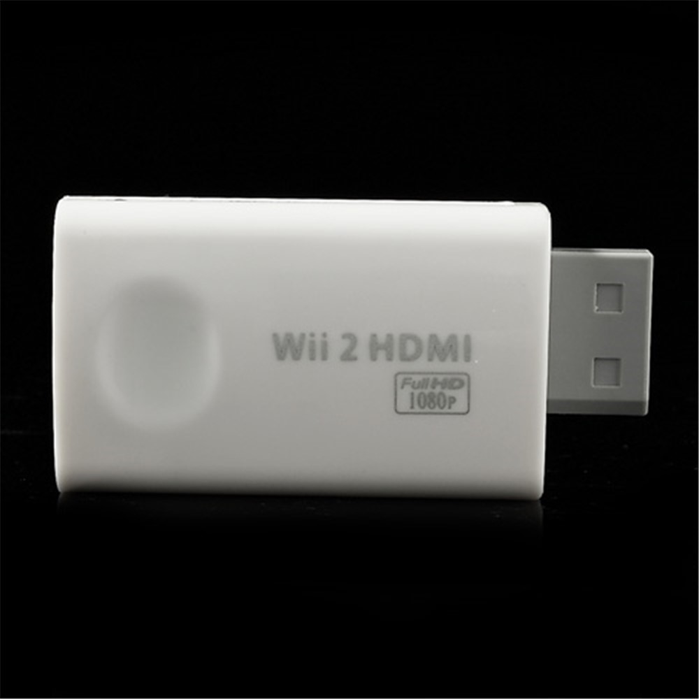 Wii to HDMI 3.5mm Audio Full HD 720P 1080P Converter Adapter for Wii Game-6