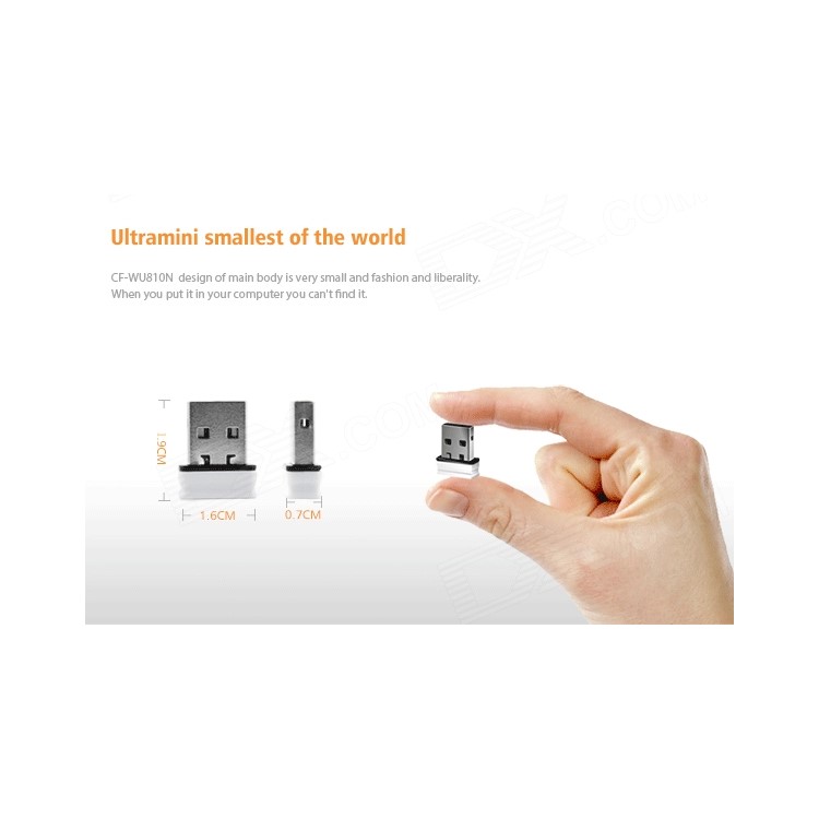 Comfast CF-WU810N Ultra Mini 150Mbps USB Wireless Wi-Fi Network Adapter-6