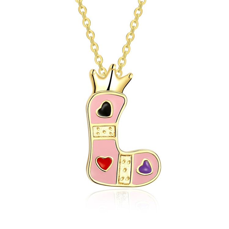 Akn090 Popular Women S Necklaces Letter Shape Gold Plated Pendant Akn090 Popular Women S Necklaces Letter Shape Gold Plated Pendant Necklace L 1