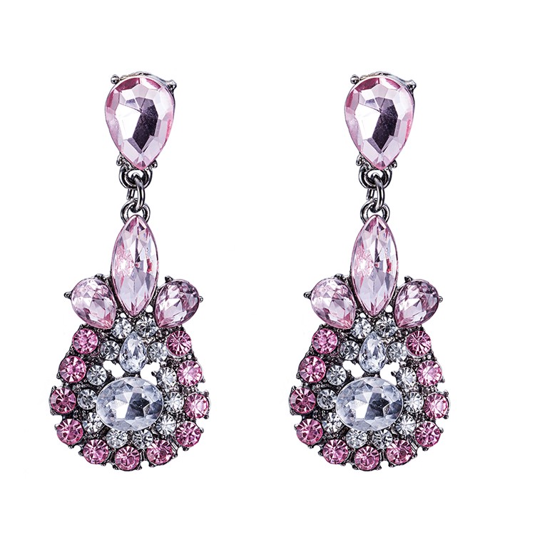 Fse034 Fancy Pattern Nice Zinc Alloy Imitation Rhodium Plated Fse034 Fancy Pattern Nice Zinc Alloy Imitation Rhodium Plated Earrings For Women Tvc Mall