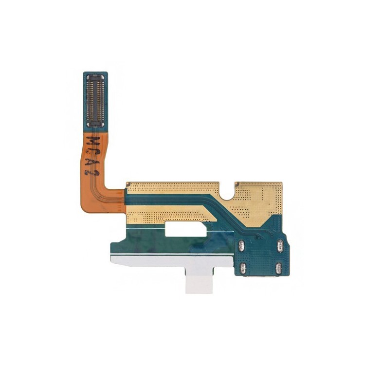 Dock Connector Charging Port Flex Cable for Samsung Galaxy Note II N7100-2