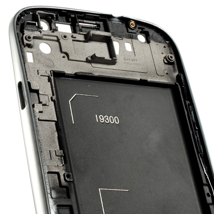OEM Front Housing LCD Frame Bezel Plate for Samsung Galaxy S3 I9300 - Silver-4