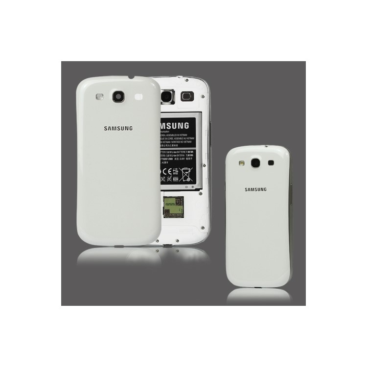 Samsung i9300 Galaxy S iii Back Cover Housing Replacement OEM - White-1