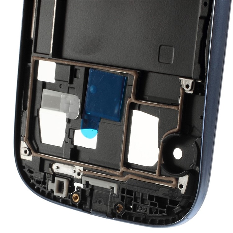 Front Housing Frame Bezel Plate for Samsung Galaxy S 3 iii OEM - Blue-5