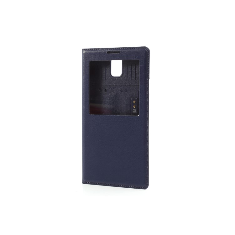 S View Window Smart Leather Battery Housing Replacement for Samsung Galaxy Note 3 N9005 N9002 N9000 - Purple-4