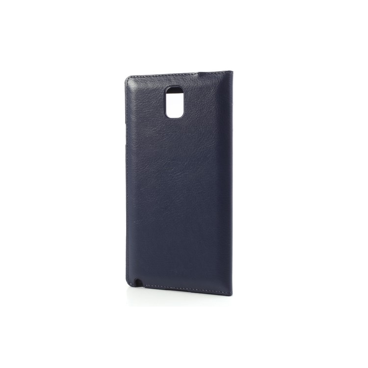 S View Window Smart Leather Battery Housing Replacement for Samsung Galaxy Note 3 N9005 N9002 N9000 - Purple-5