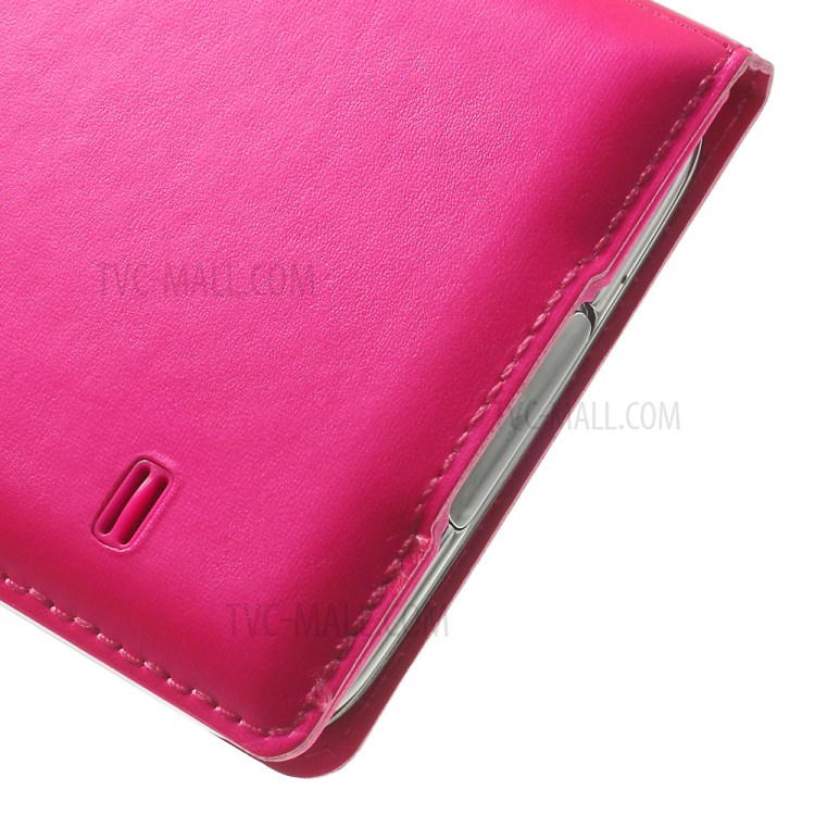 Rose Window View Smart Leather Flip Battery Door Cover Housing for Samsung Galaxy S5 G900-5