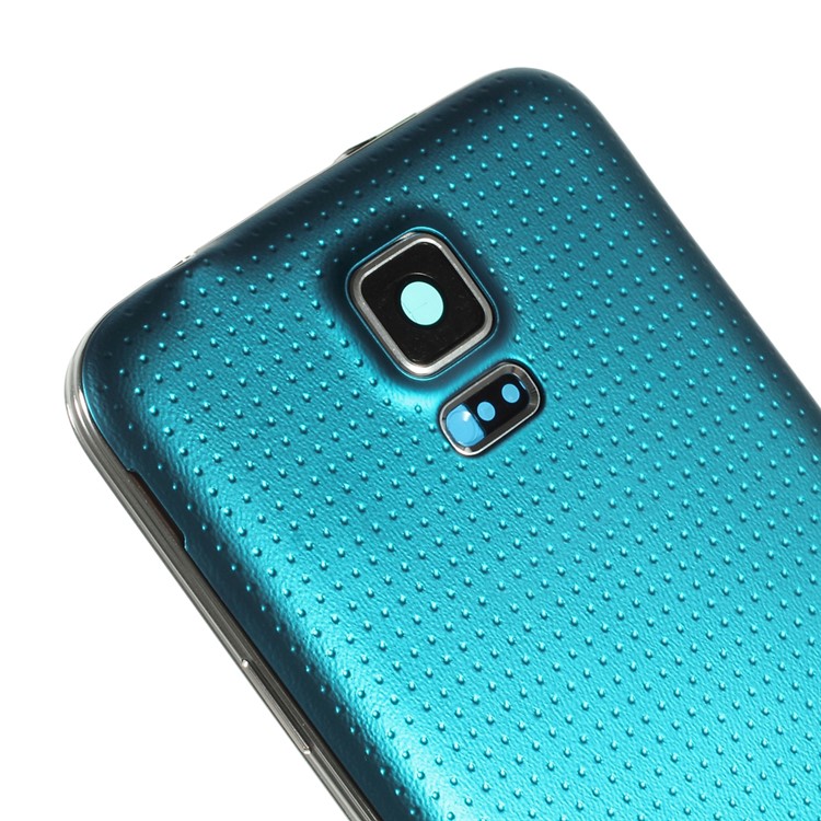 OEM Back Cover Housing & Middle Plate for Samsung Galaxy S5 G900 - Blue-4