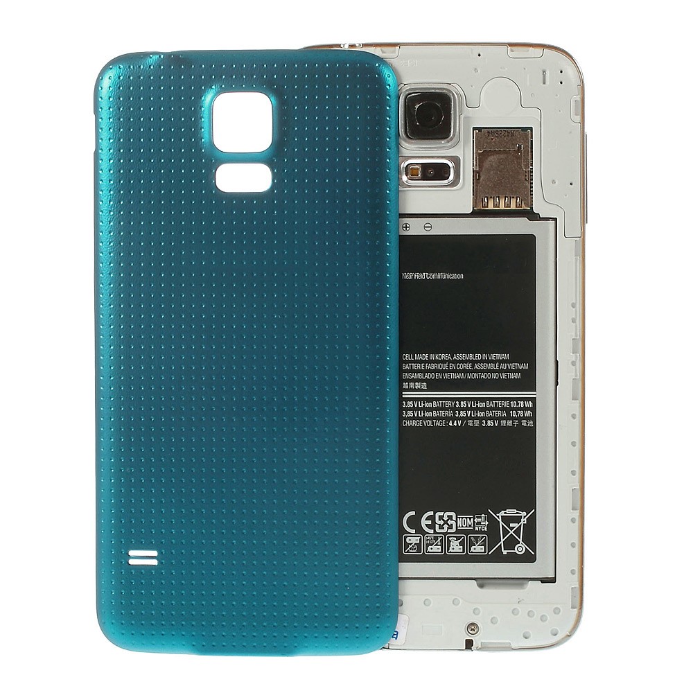 OEM Battery Door Cover Replacement for Samsung Galaxy S5 G900 - Blue-1
