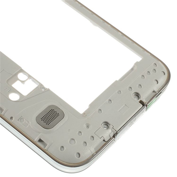 OEM Middle Plate with Side Keys Replacement for Samsung Galaxy S5 G900 - Silver-5
