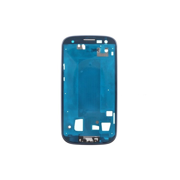 Blue Front Housing Frame Bezel Plate for Samsung Galaxy S3 S III SGH-T999 OEM-2