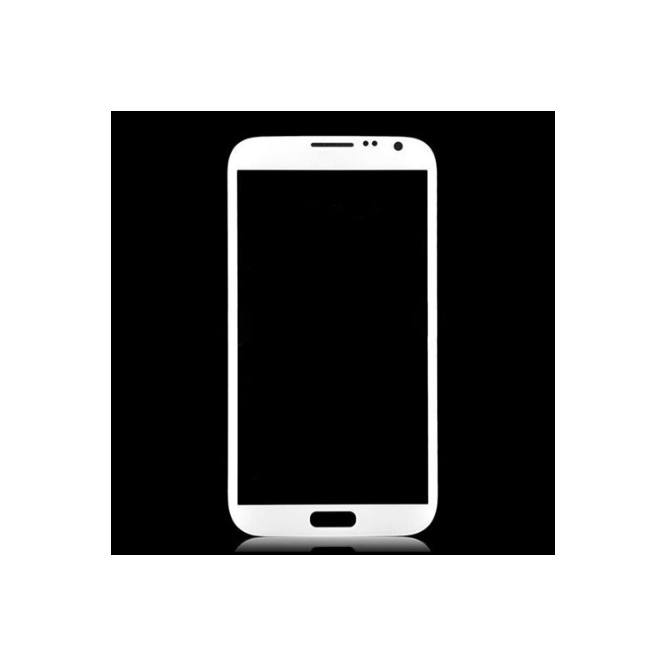 Front Screen Glass Lens for Samsung I317 Galaxy Note 2 AT&T - White-1